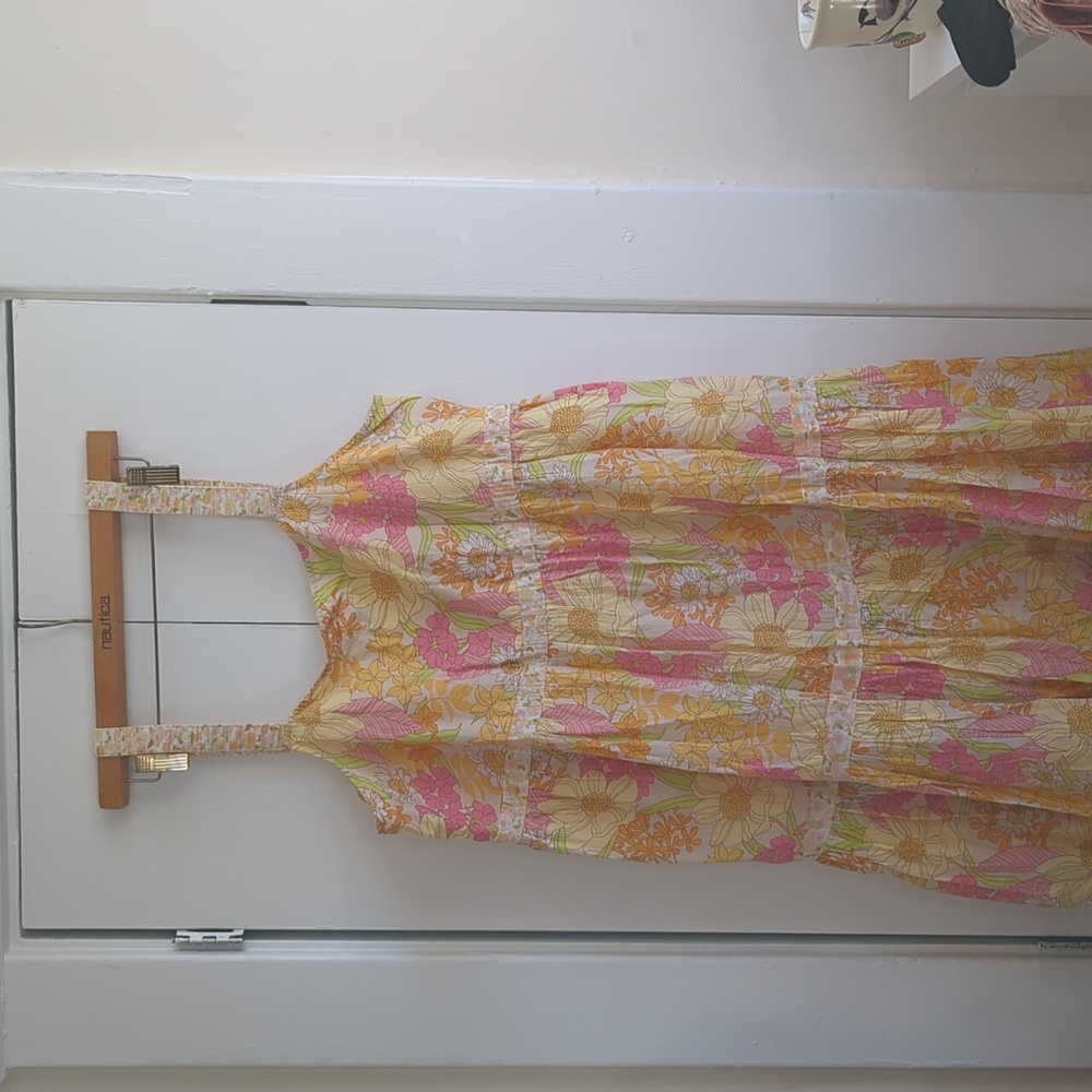 American Eagle Outfitters Floral Dress - Pink, Yellow, Orange